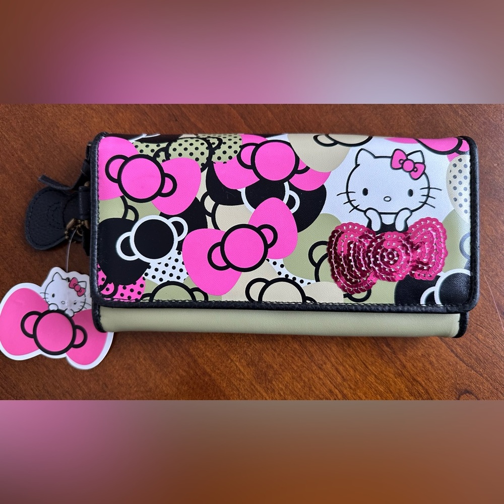 Vintage Hello Kitty wallet/billfold/checkbook cover - NWT